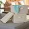 Household Essentials Fabric Storage Bin with Lid, 2ct.